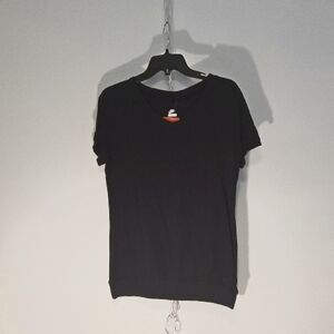 Nike Black Fitted Short Sleeve T-Shirt (1178)